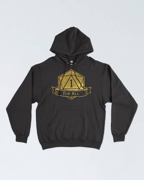 image of 1 For All Gold Hoodie