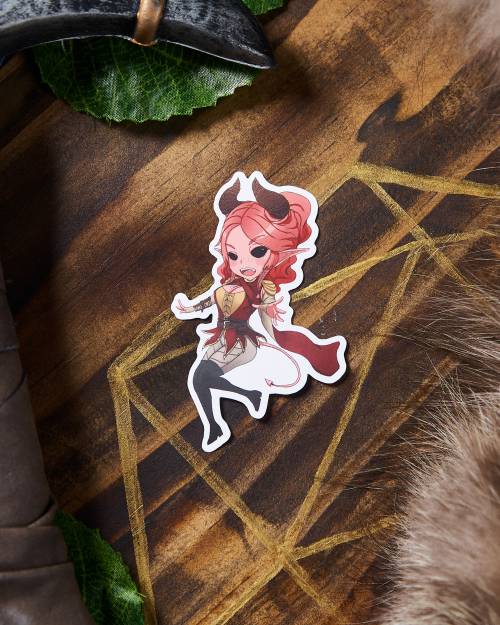 image of Nixie Character Sticker