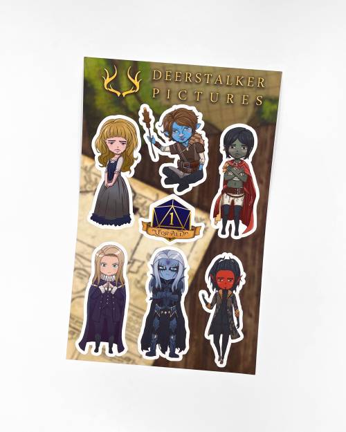 image of "The NPCs" Sticker Sheet