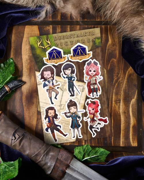 image of "The Party" Sticker Sheet