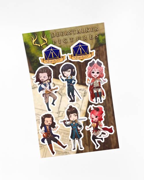 image of "The Party" Sticker Sheet